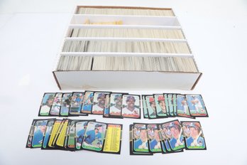 1987 Don Russ Baseball Cards 5000 Count Box