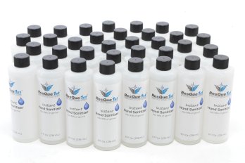 Lot Of 30  ResQue 1st Hand Sanitizer (Kills 99% Of Germs) 8 Fluid Oz