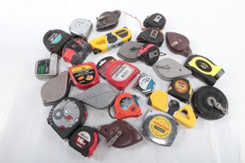 Mixed Grouping Of Tape Measures (Various Brands & Sizes)