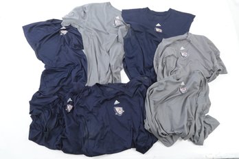 NJ Nets Early 2000's NBA Issued Practice Used Shirts Lot Of 6 Adidas NBA Fusion All Are 2XL