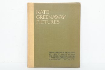Kate Greenaway Pictures From Originals Presented By Her To John Ruskin Frederick Warne 1921 London: