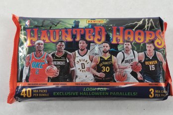 2023-24 Panini Haunted Hoops Basketball Sealed 40 Packs W/ Exclusive Halloween Parallels