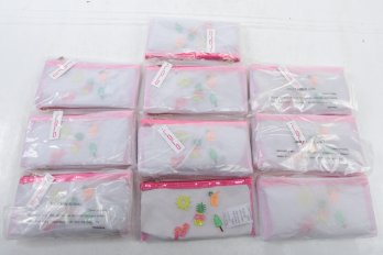 Lot Of 19  LoLo  Watch Hill See Through Mesh Bag  8'x4'