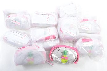 Lot Of 18  LoLo  Watch Hill See Through Pineapple  Bag  7' X 4'