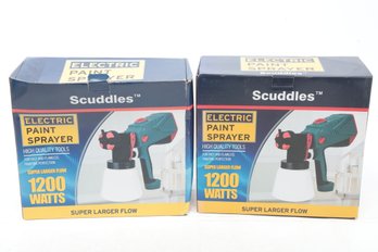 Lot Of 2 Scuddles Electric Paint Sprayer