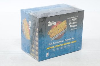 1998 Topps Golden Greats Pocket Replay Sealed Box One Full Set Larry Bird Magic Johnson Julius Irving