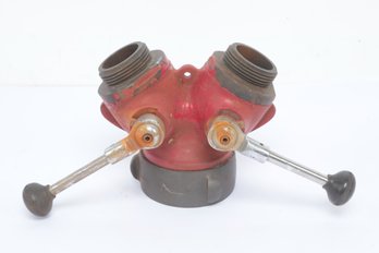 Elkhart Brass Fire Hose Gated WYE Valve