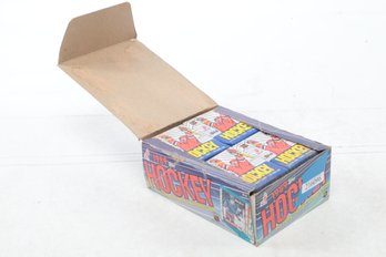 1989 Topps Hockey Full Box Brian Leetch & Joe Sakic Rookie Years