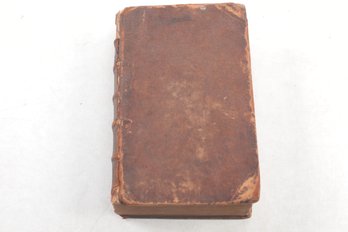 In Latin, 1734 Christian Theology, Drawn From The Pure Sources Of The Holy Scriptures. By Benedict Pictet.