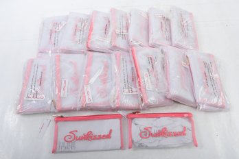 Lot Of 28  LoLo  Watch Hill  See Through Mesh  Bag 8' X 4' Sun Kissed