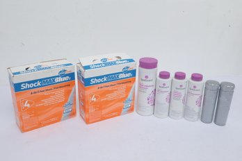 Assorted Pool Hot Tub Treatments And Chemicals
