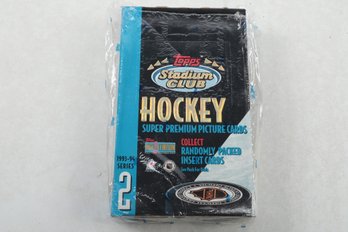1993-94 Topps Stadium Club Hockey Series 2 Full Box Partially Sealed
