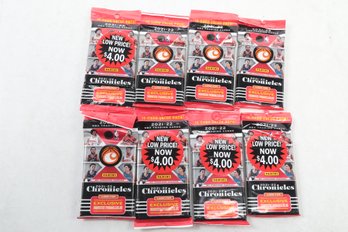 (8) 2021-22 Panini Chronicle Basketball Value Packs 15 Cards Per Pack Chance For Exclusive Bronz Parallels