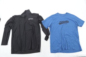 Goldin Auctions Short Sleeve Black 2XL Polo Shirt By Ogio & 2XL Collectors First Short Sleeve T-shirt