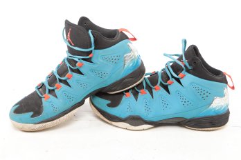 Nike Sneakers Air Jordan Light Blue Flight Plate Used