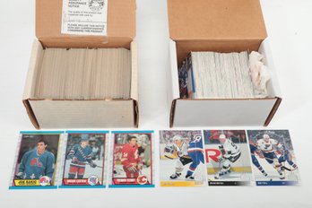 Lot Of 2 Hockey Sets 1989-90 O Pee Chee 330 Cards Sakic Leetch Fleury RC's 1993-94 SP Set (1-180) Gretzky