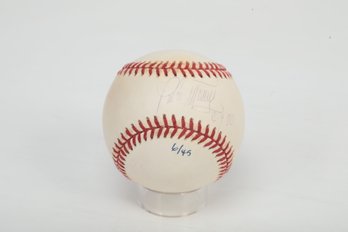 Rare Pedro Martinez Cy 00 Signed Rawlings MLB Baseball LE 6 Out Of 45 Made PSA 9A06067 Certified