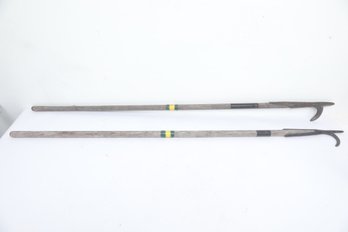 Pair Of Vintage Firefighting Pike Poles