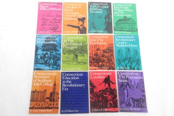 12 Titles On Connecticut History, 1973-75.