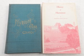 2 Town Histories History Of Harwinton' By Raymond George Bentley. Plymouth, Conn. 17761976.