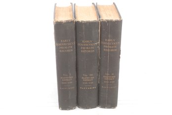 Early Connecticut Probate Records: Hartford District, Vol I, II, III, By Manwaring.