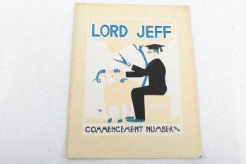 (COMIC MAP) The Amherst Lord Jeff Commencement Number June 1925