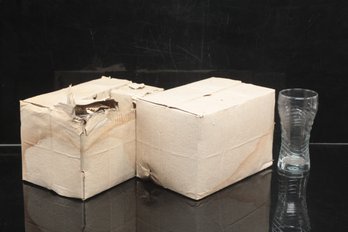 12 Original Diner Pepsi Glasses