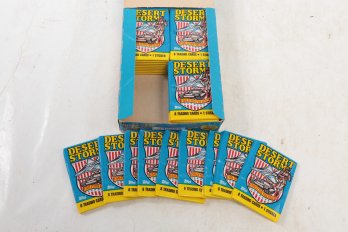 1991 Topps Desert Storm Wax Box W/ 36 Sealed Packs