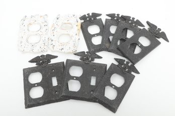 Lot Of Decorative Plate Covers