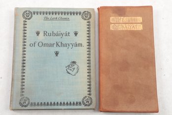 2 The Rubaiyat Of Omar Khayyam' As Translated By Edward Fitzgerald. Published By Dodge Publishing Company,