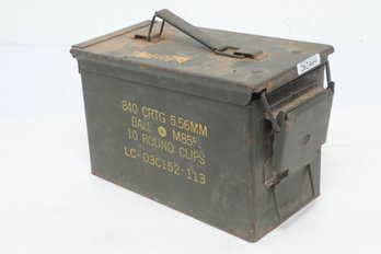 US Military Ammunition Box M855 Ten Round Clips