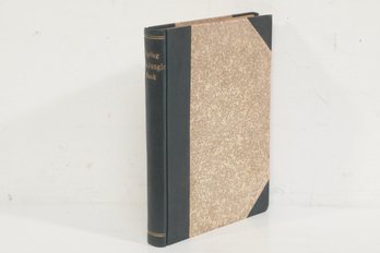 Kipling Jungle Book 1906, English Library Leipzig, Illustrated J.l. Kipling Drake Frenzeny, Quarter Leather