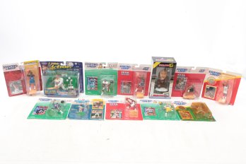 Assorted Starting Line Up Figures: Barry Sanders-Jim Jackson- Mark McGwire & More