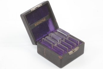 Antique C1900 EARLY OPTICAL PRISM TEST KIT Halpert & Fryxell NYC