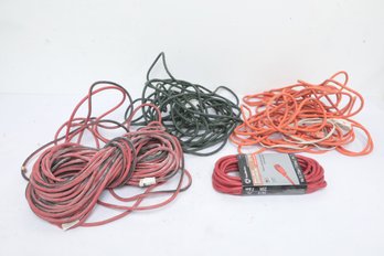 Lot Of Assorted Extension Cords