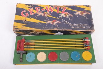 Gee-Wiz No. 40 Horse Racing Game