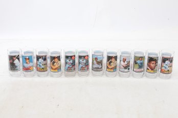 McDonald's 1993 All Time Baseball Greatest Team Glass Set #1-9 Plus 3 Extras