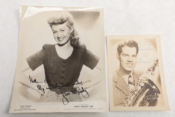 Jane Hutton And Dr Lemke Signed Photos