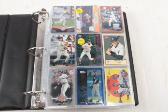 Binder Filled With New York Yankees Cards (550)