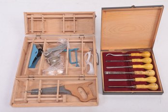 Chisel Set & Vintage Misc. Kids/Small Real Tool/Carpentry Set