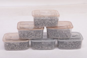 6 Boxes (Approx. 3000pcs) 3/4' Square Head Screws (Head Size 5/16')