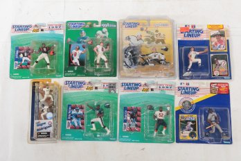 Assorted Starting Line Up Figures Andres Galarraga-Bryan Cox-Jeff Blake, Etc.