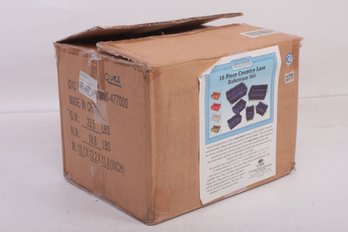 New Temptations QVC Set Of 4 Mini-Bakers & 16pc Country Lace Bakeware Set