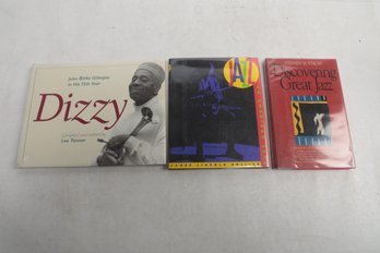 3 Books On Jazz 1 Still Shrink Wrapped 1. Dizzy: John Birks Gillespie In His 55th Year