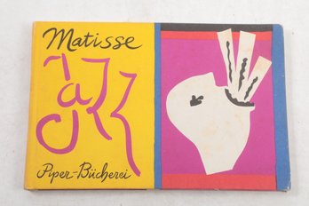 Matisse Jazz By Piper-Bcherei, Piper & Co. Verlag, Munich, Piper-Bcherei Nr. 115. Printed In Germany.