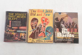 3 On Jazz The Big Bands By George T. Simon, Foreword By Frank Sinatra The Stunt That Wasn't By Arnold Shaw Etc