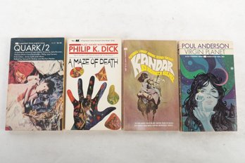 Philip K. Dick & Others  Vintage Paperbacks Si-Fi Pulp Fiction