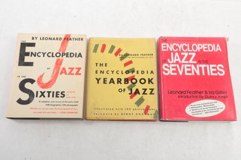 3 On Jazz The Encyclopedia Yearbook Of Jazz By Leonard Feather, Published By Horizon The Encyclopedia Of Jazz