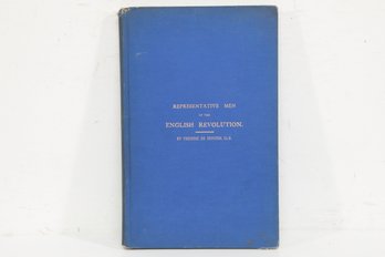 Representative Men English Revolution, Frederic De Peyster, New York Historical Society, 1876 Anniversary