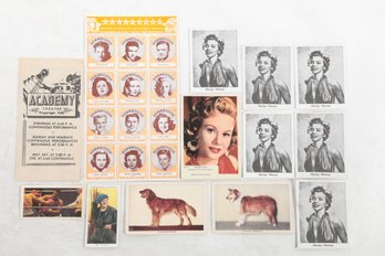 1930s-60s Mixed Movie Star & Academy Theater Memorabilia,  Marilyn Monroe,  Mohammed Ali, Veronica Lake